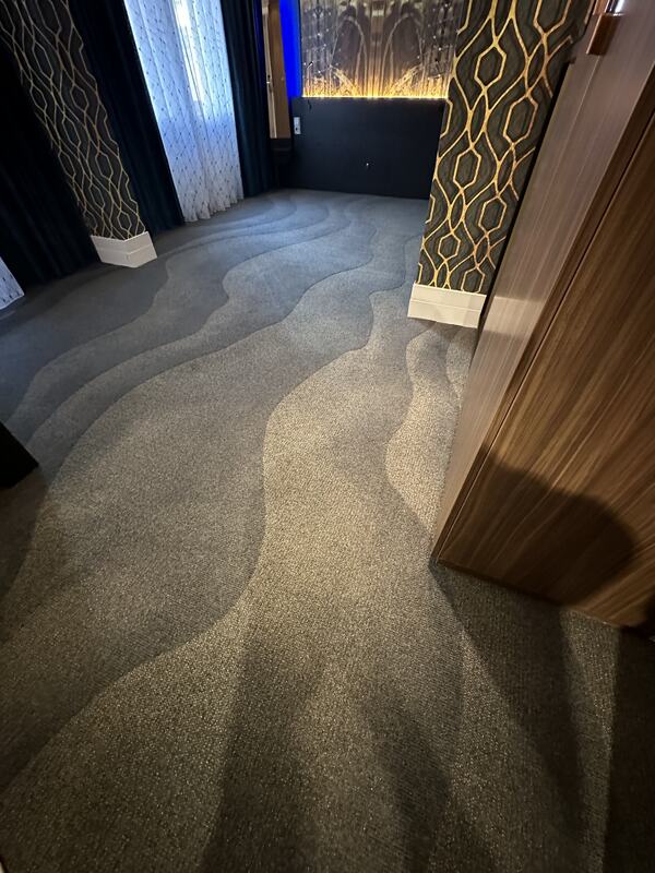 Wave tapijt detail
